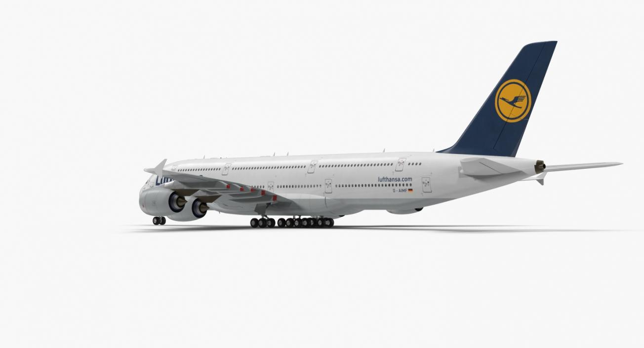 Airbus A380-1000 Air France 3D